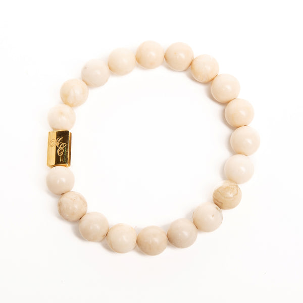 ME™ Basics Fossil Jasper 8-inch Bracelet