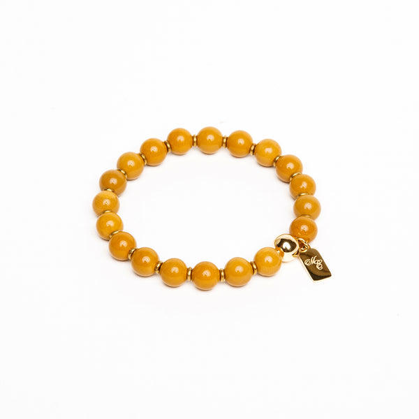 ME™ Kenya Trade Bead 7-inch Bracelet - Mookaite