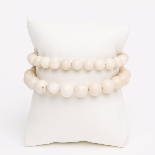 ME™ Basics His & Hers Fossil Jasper Bracelet Set