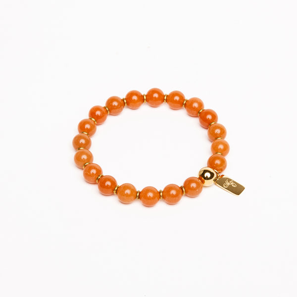 ME™ Kenya Trade Bead 7-inch Bracelet - Aventurine