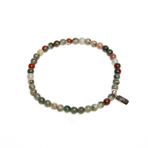 ME™ South Africa Bloodstone 10-inch Anklet