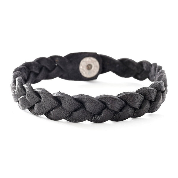 Akija™ Braided Kenyan Leather Bracelet
