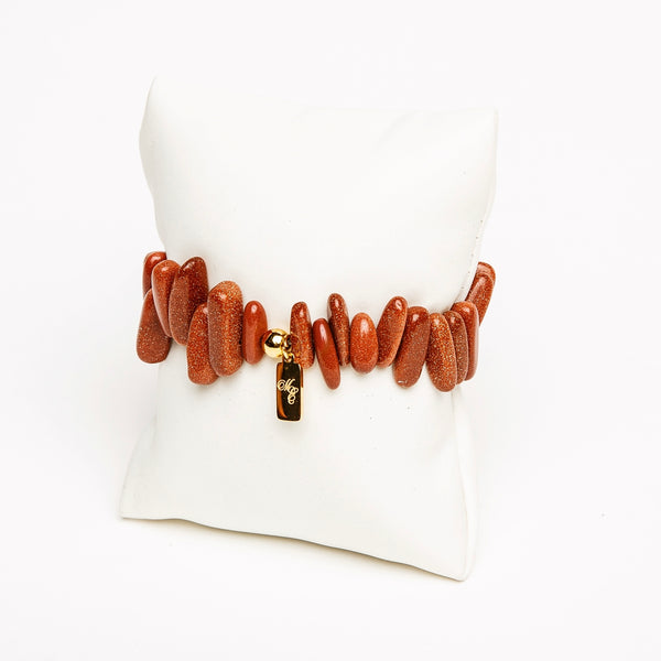 ME™ Jambo! Goldstone 7-inch Bracelet