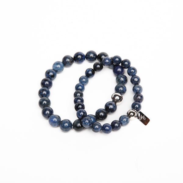 ME™ His & Hers Dumortierite 2-pc Bracelet Set