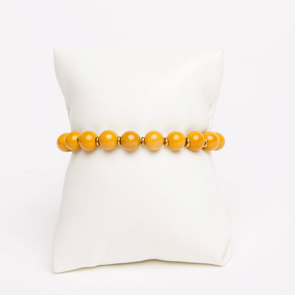 ME™ Kenya Trade Bead 7-inch Bracelet - Mookaite