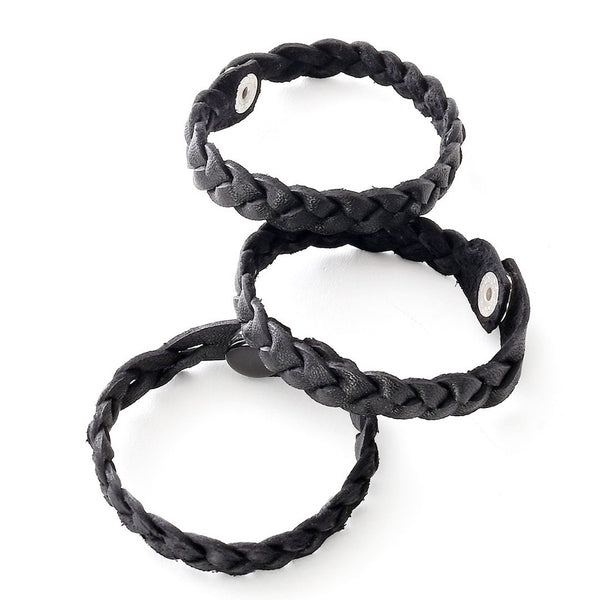 Akija™ Braided Kenyan Leather Bracelet