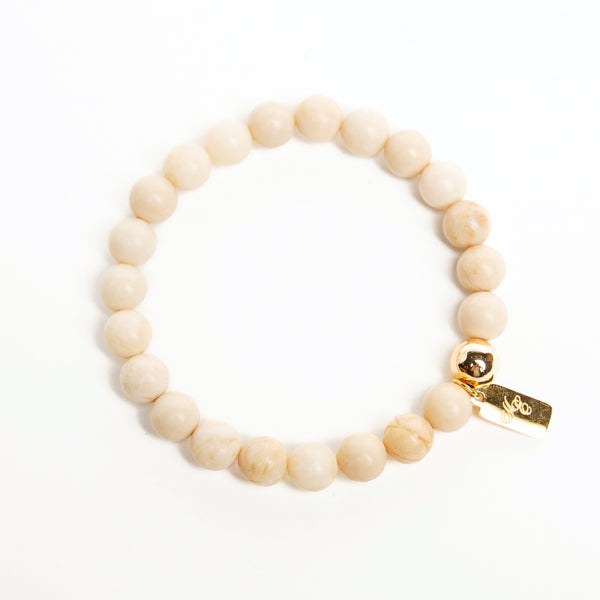 ME™ Basics Fossil Jasper 7-inch Bracelet