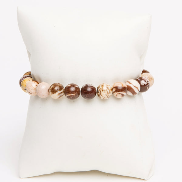 ME™ Basics Leopard Skin Jasper 7-inch Bracelet