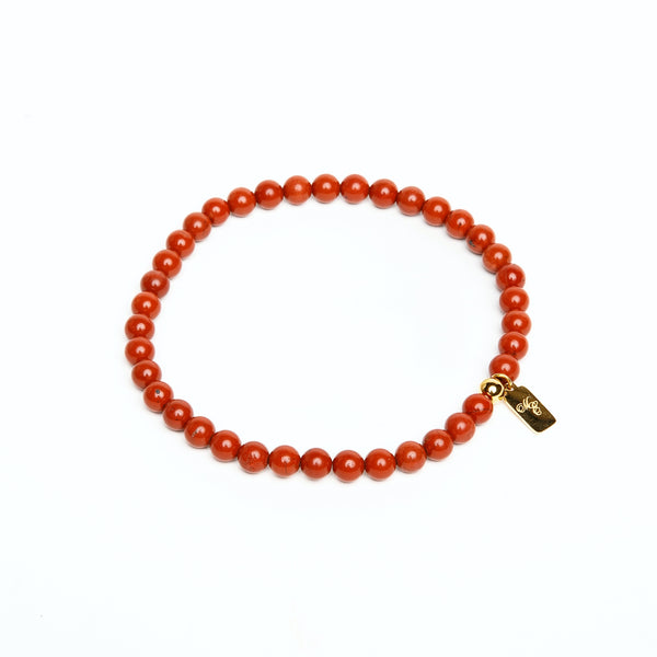 ME™ South Africa Red Japer 10-inch Anklet