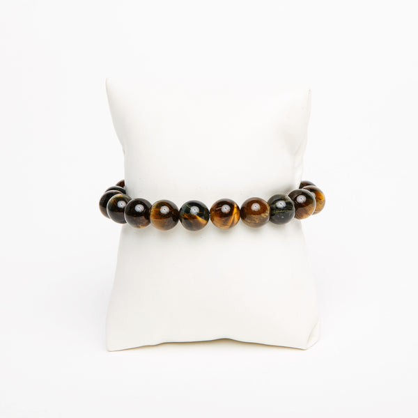 ME™ South African Golden Blue Tiger Eye 8-inch Bracelet