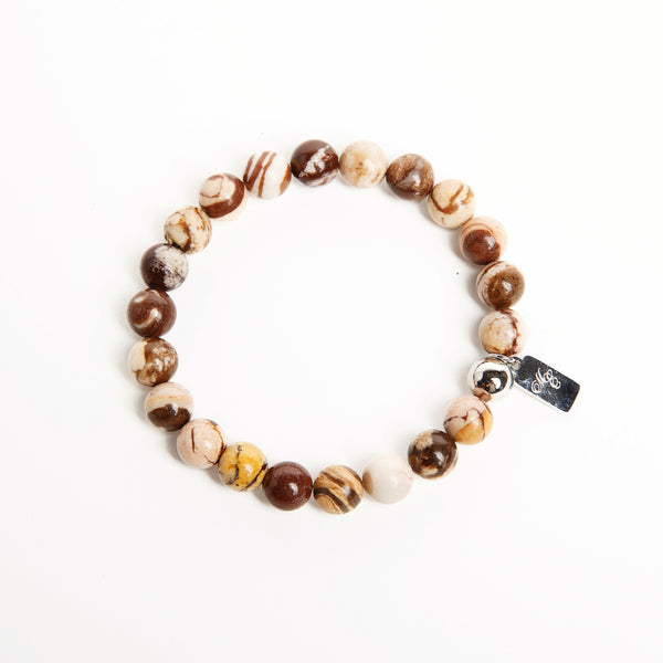 ME™ Basics Leopard Skin Jasper 7-inch Bracelet