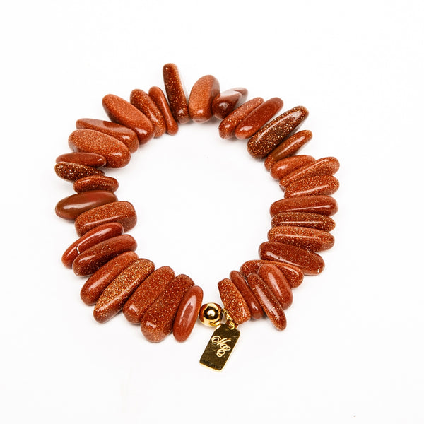 ME™ Jambo! Goldstone 7-inch Bracelet