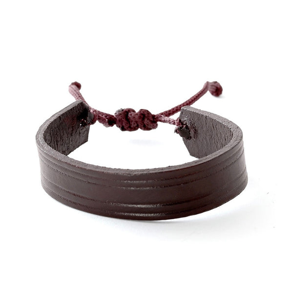 Akija™ Adjustable Leather Bracelet