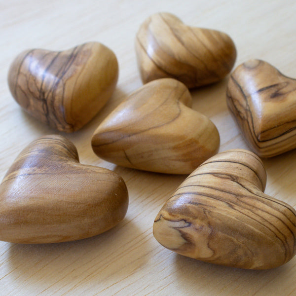 Akija™ Olive Wood Heart
