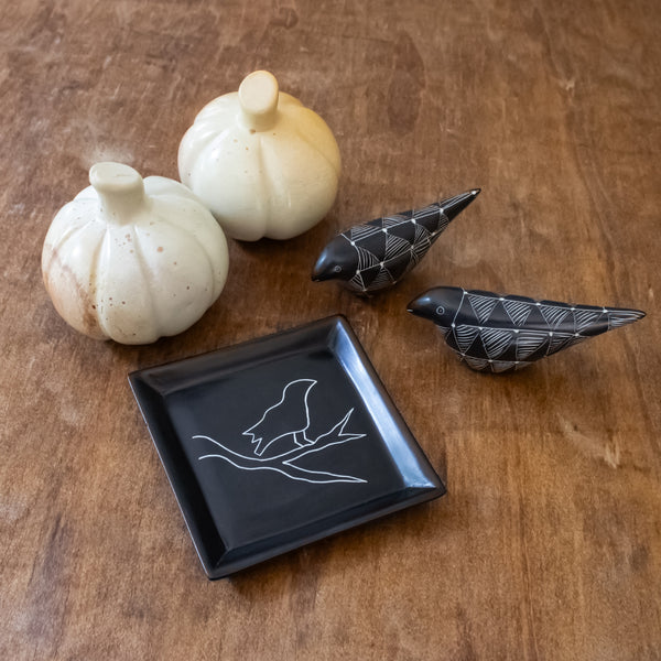 Akija™ Etched Black Bird