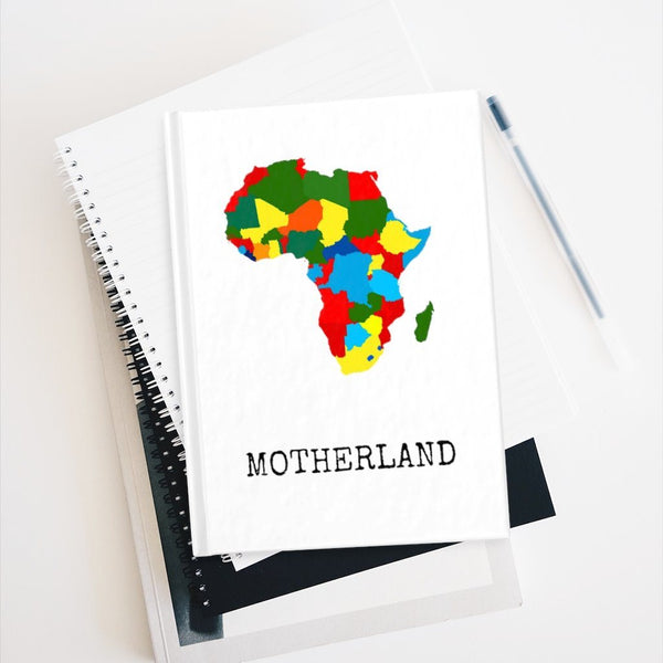 EKO & CO.™ Ruled Hardcover Africa Colors Notebook - White Paper products Printify 