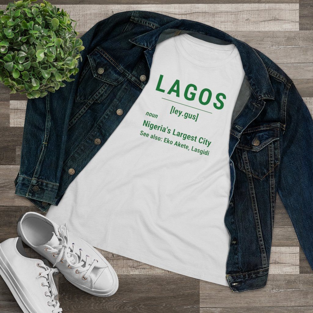 EKO & CO.™ Women's Nigeria Tee T-Shirt Printify L White 