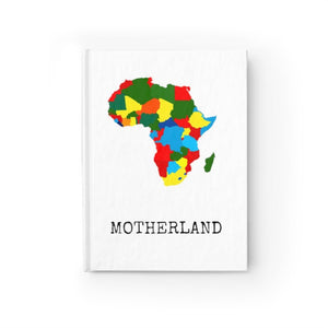 EKO & CO.™ Ruled Hardcover Africa Colors Notebook - White Paper products Printify Journal 