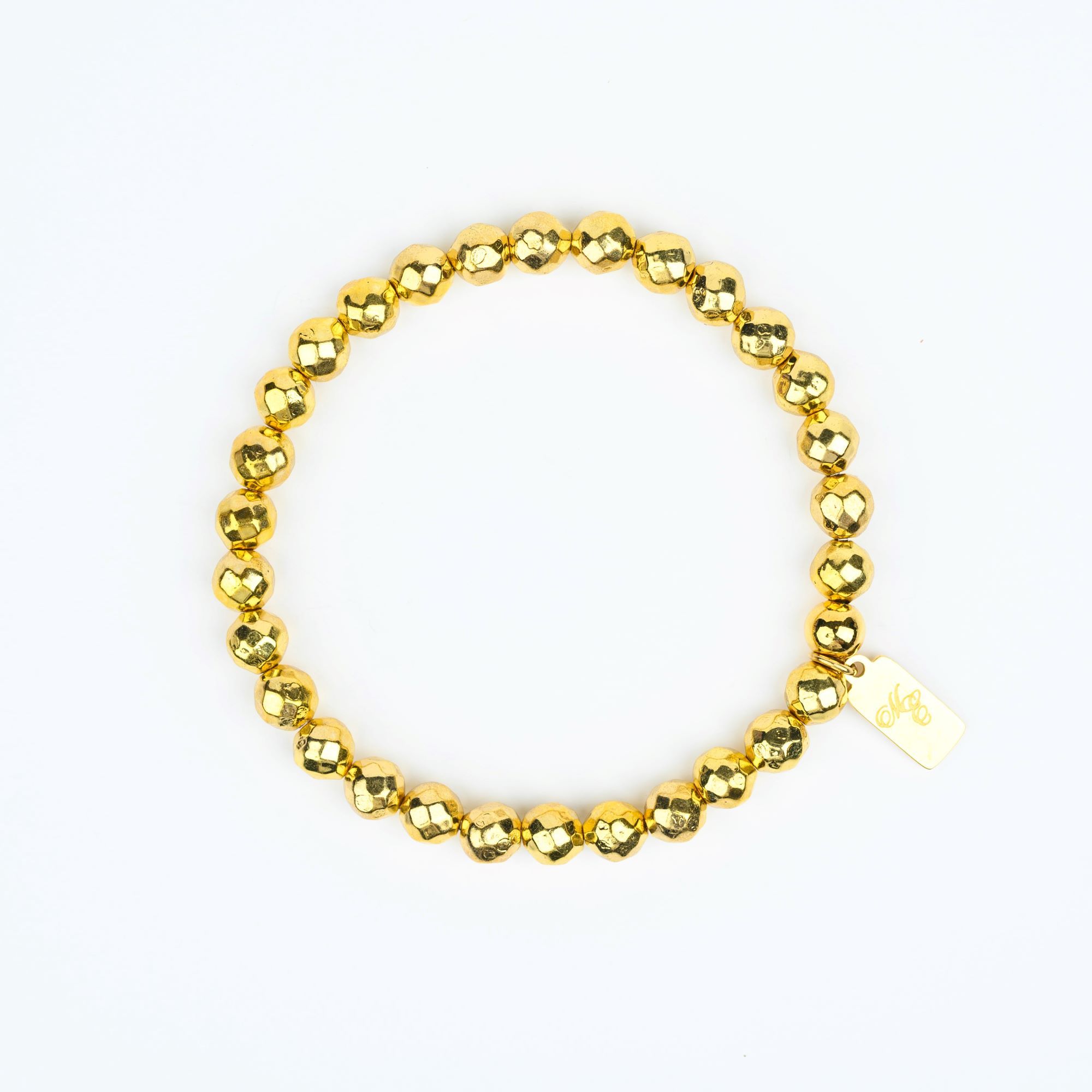 ME™ Mixed Metals Goldtone Petite Hematite 7-inch Bracelet Women’s Bracelets Show Your Africa 