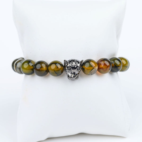 ME™ Panther Natural Stone 7-inch Bracelet Women's Bracelets Show Your Africa 