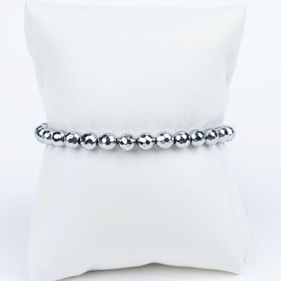 ME™ Mixed Metals Petite Hematite 7-inch Bracelet Women’s Bracelets Show Your Africa 