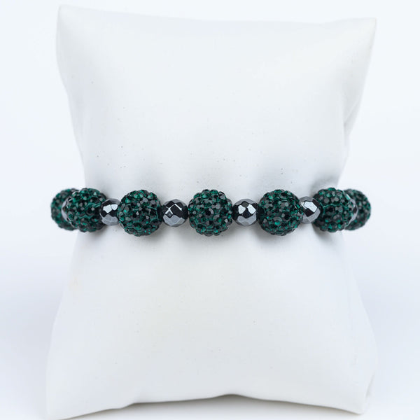 ME™ Glam 7-inch Bracelet - Dark Green Unisex Bracelets Show Your Africa 