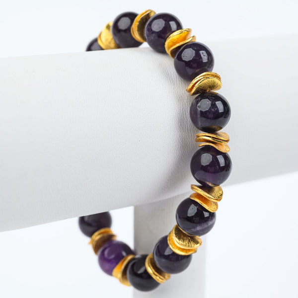 ME™ Owambe 7-inch Amethyst Bracelet Show Your Africa 