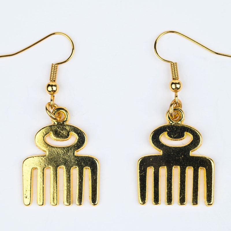ME™ Duafe Goldtone Earrings Women’s Necklaces Show Your Africa 