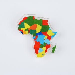 EKO & CO.™ Africa Colors Acrylic Pin Accessories Sticker Mule 