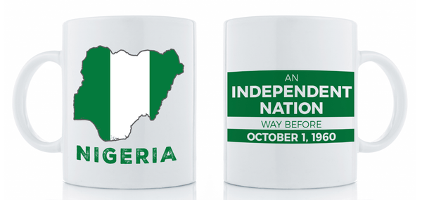 Independent Nation Mug Drinkware Show Your Africa Nigeria 