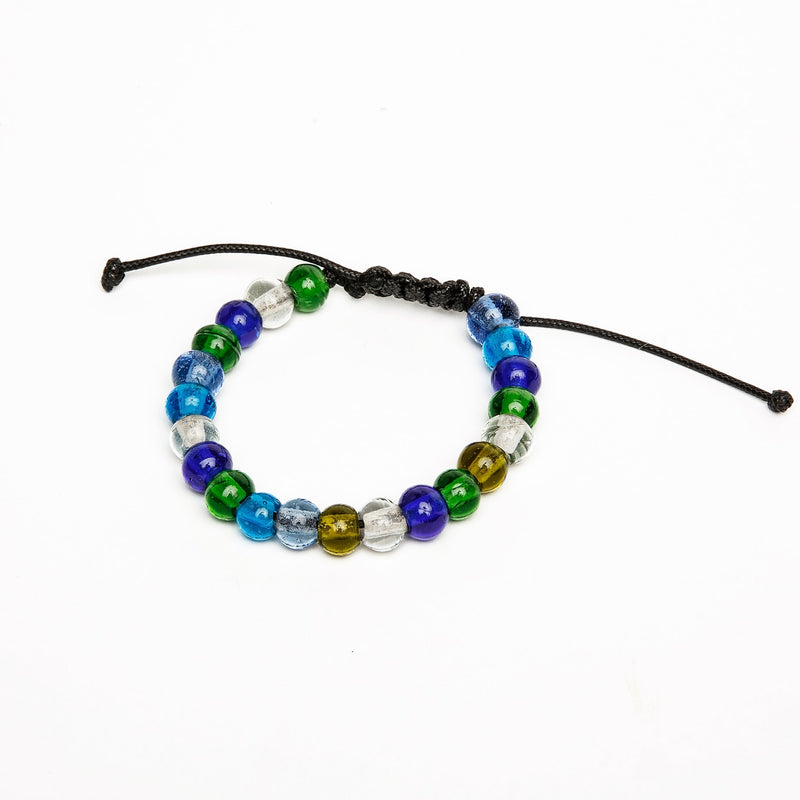 ME™ Recycled Glass Adjustable Bracelet - Multi Unisex Bracelets Show Your Africa 