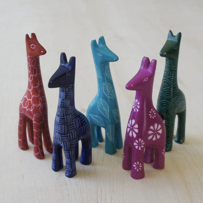 Akija™ Soapstone Giraffe Home Decor Show Your Africa 