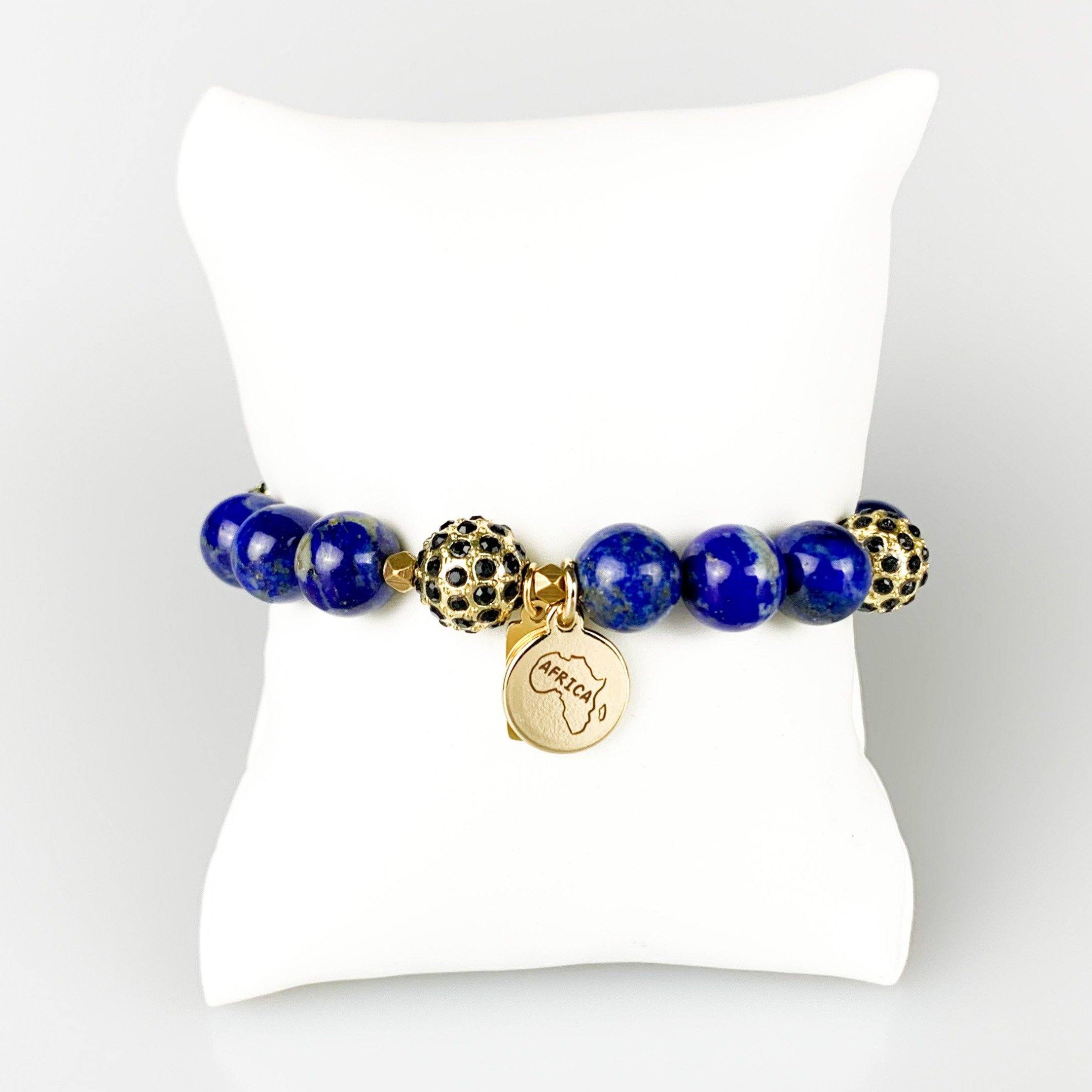 ME™ Lapis Lazuli His & Hers Motherland Bracelet Set Women's Bracelets Show Your Africa 