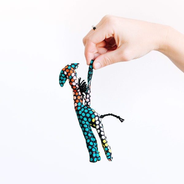 Amsha™ Safari Ornaments - Polka Dots Home Decor Show Your Africa Giraffe 